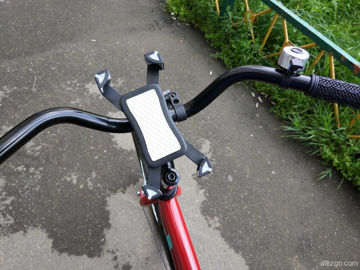 универсальный держатель для смартфона на велосипед