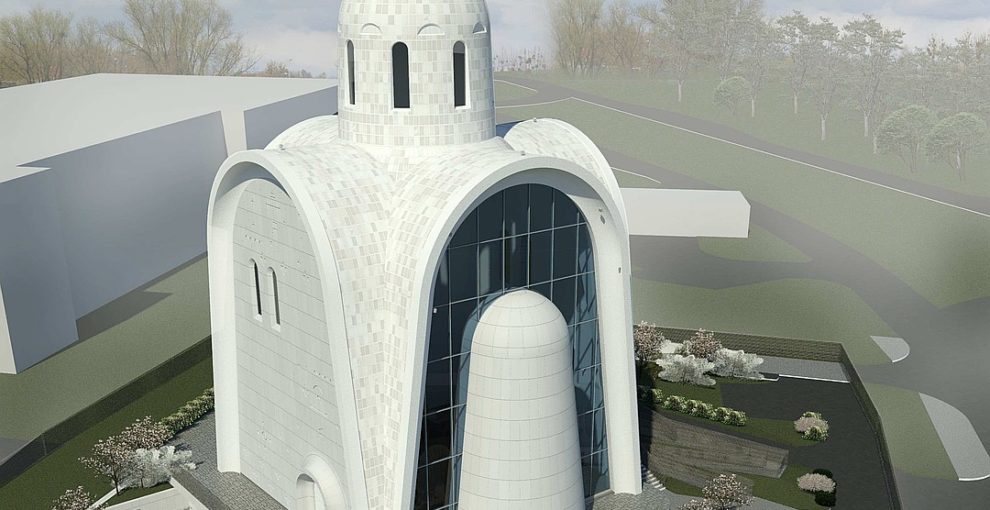 Снова странный купол православного храма